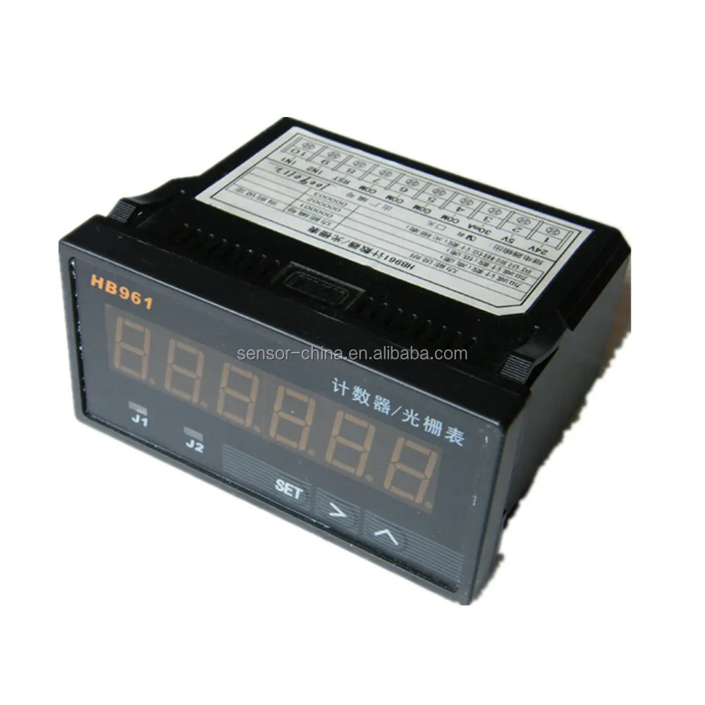 220V 6 자리 탈리 카운터 디지털 펄스 HB961