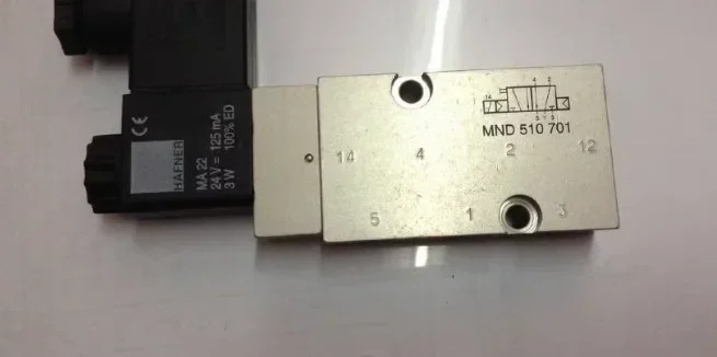 HAFNER 공압 솔레노이드 밸브 MND 510 701 MH 510121 121 310 310701 510701 새 상품 511711 24V 230V