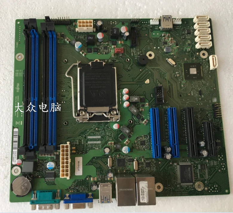 후지츠 w26361-w3212-x-02 마더보드 D3219-A11 GS1 장비