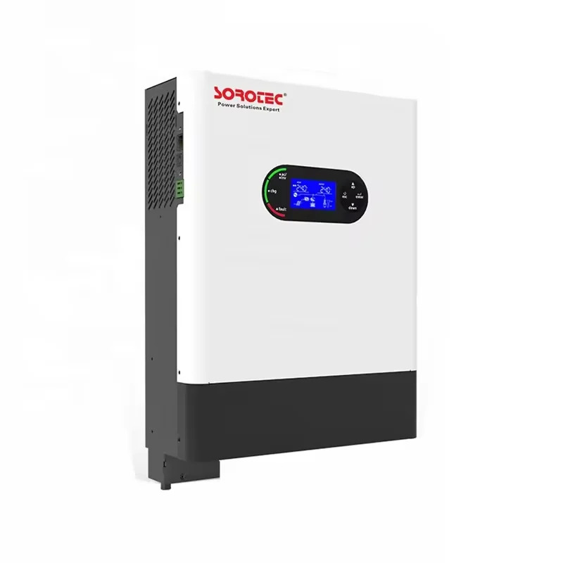 Sorotec 배터리 없는 태양광 하이브리드 인버터 온 오프 그리드 4 Kw 6Kw 27A