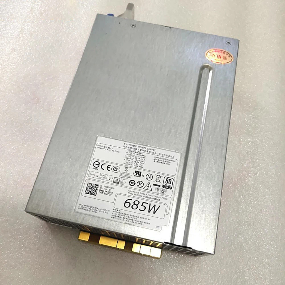 DELL T5810 T7810 685W 서버 전원공급장치 F685EF-01 0K8CDY K8CDY용
