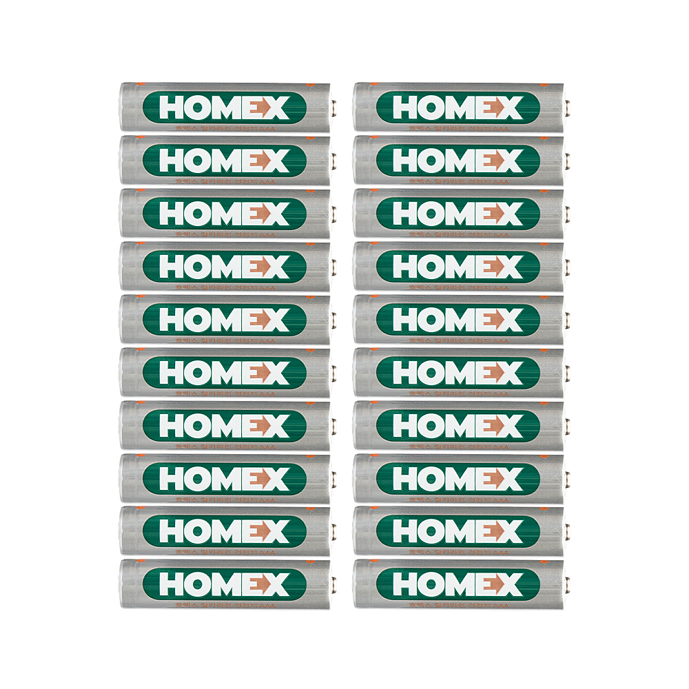 호맥스 알카라인 건전지 AAA 20개입 이미지 3