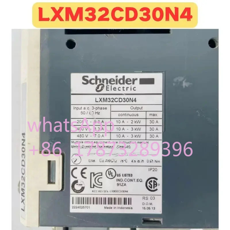 리퍼 서보 드라이브 LXM32CD30N4 정상 기능 완료