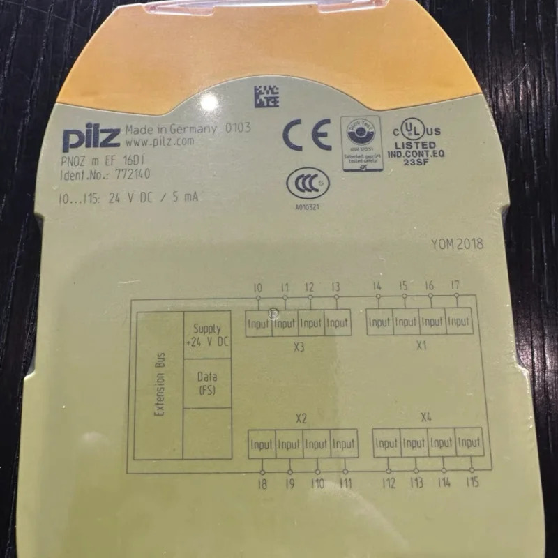 772140 안전 릴레이 PNOZ m EF 16DI
