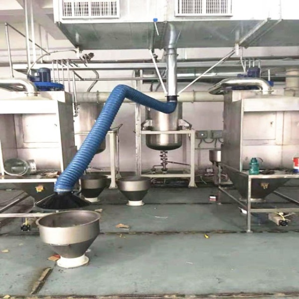 프리미엄 암 후드 집진기 후렉시블 덕트 국소 호스 수집 주름관 벽걸이식 2m 160mm - 상세 이미지 4