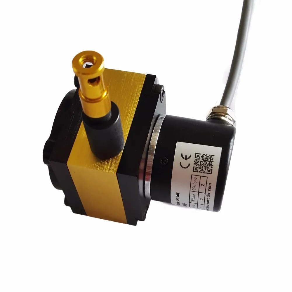 CALT CWP-S100R 100mm 범위 드로우 와이어 변위센서 0-10K