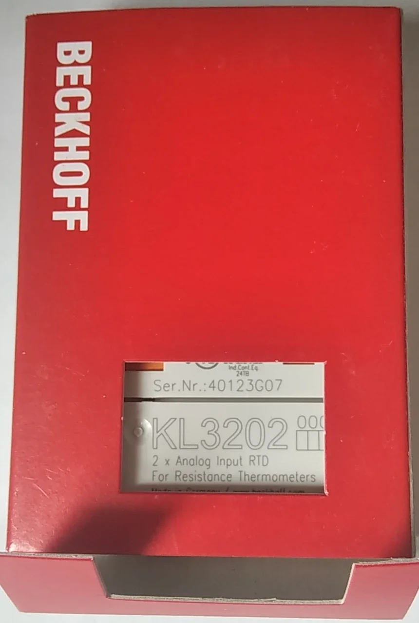 오리지널 모듈 Beckhoff PT 100RTD KL3202