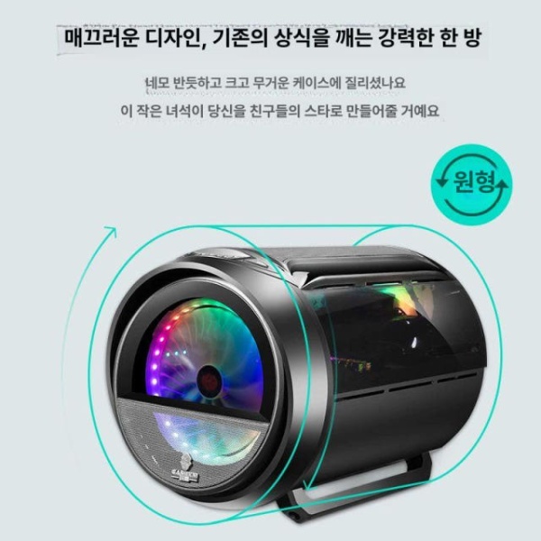 최첨단 오픈형 컴퓨터 케이스 커스텀 수냉식 특이한 본체 거치대 완가 환경 블랙 ARGB 온도 240 공식 표준 구성 - 상세 이미지 3