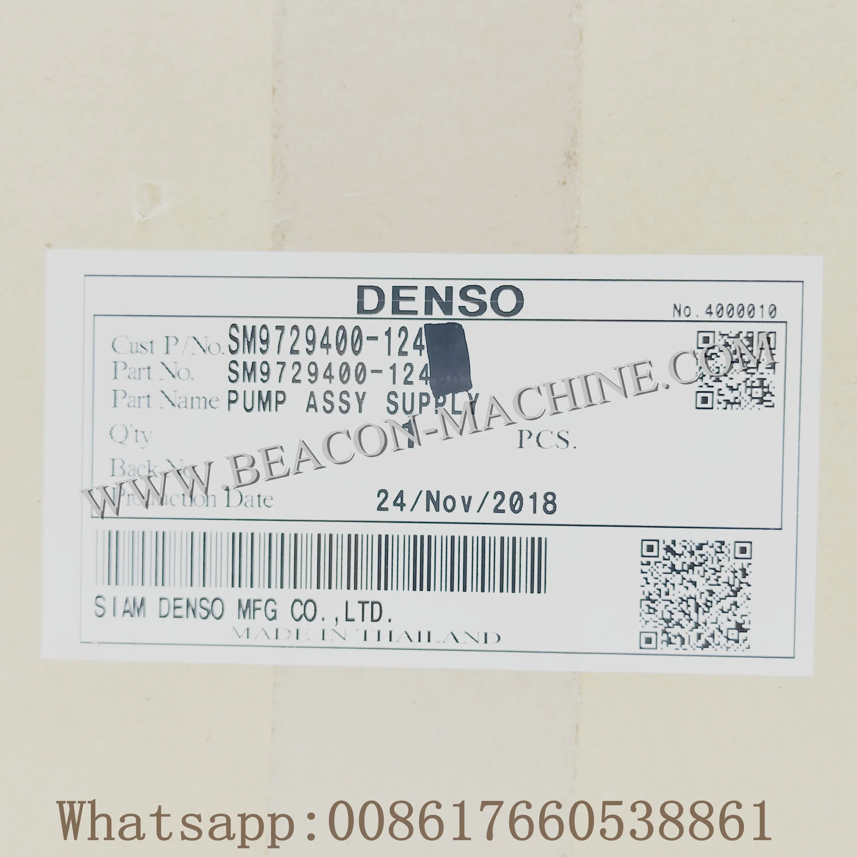 커먼 레일 디젤 펌프 294000 -1372 -1240 -0640 1460A001 1460A019 1460A057