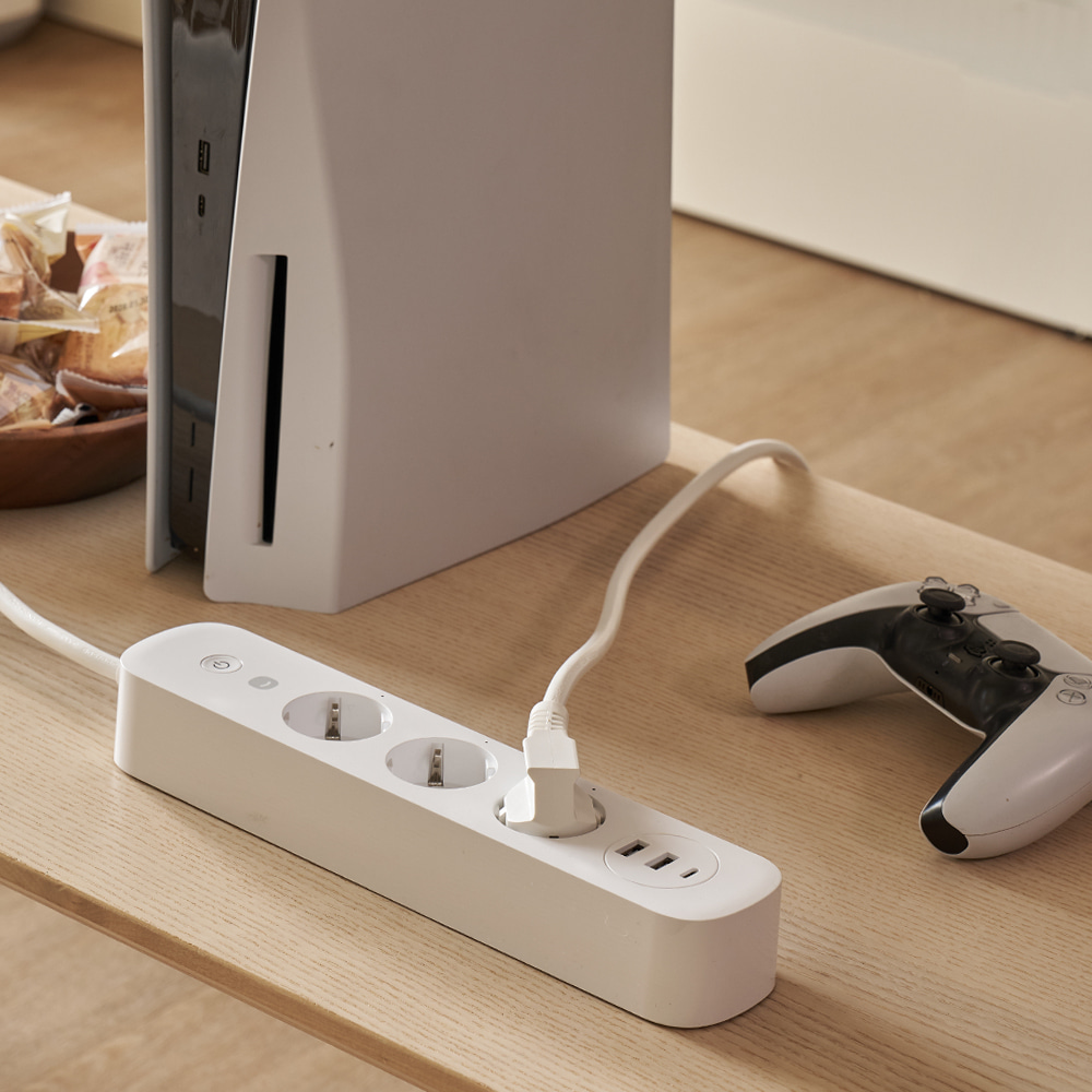 스마트 멀티탭 디자인 iot 플러그 개별 usb 콘센트 고용량 16A 이미지 6