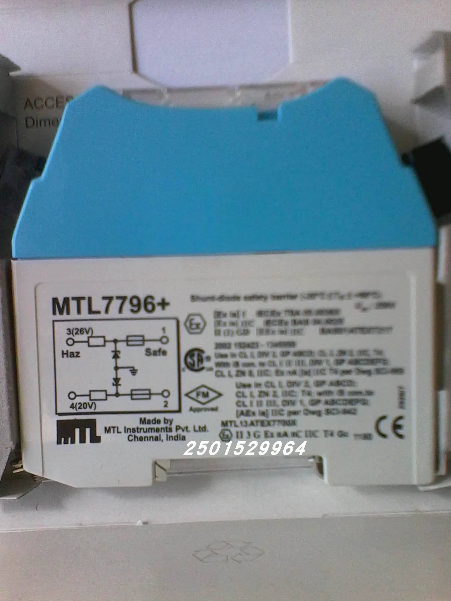 오리지널 MTL 제너 안전 그리드 MTL7789