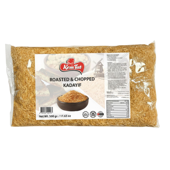 켐탓 터키 두쫀쿠 재료 구운 카다이프 500g, 1개 - 상품 이미지