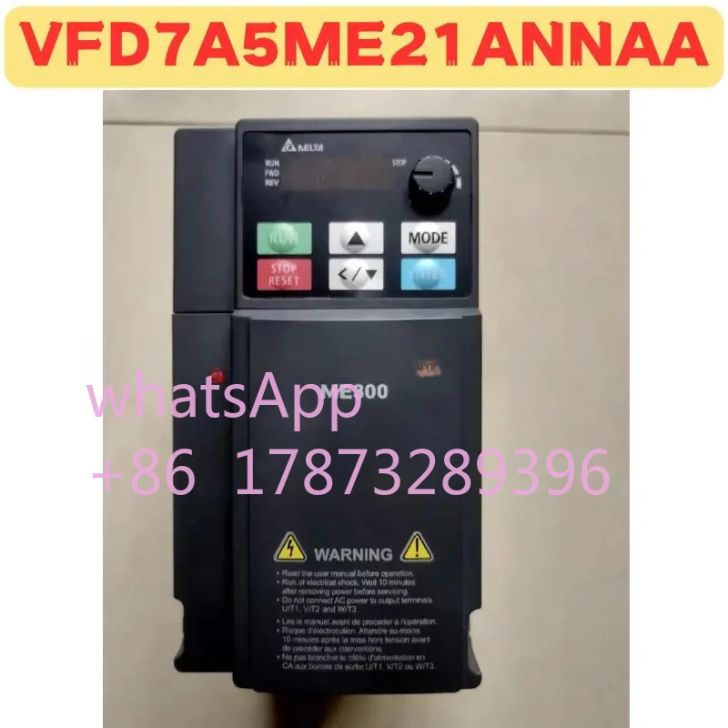 리퍼 주파수 변환기 VFD7A5ME21ANNAA 정상 기능 완료