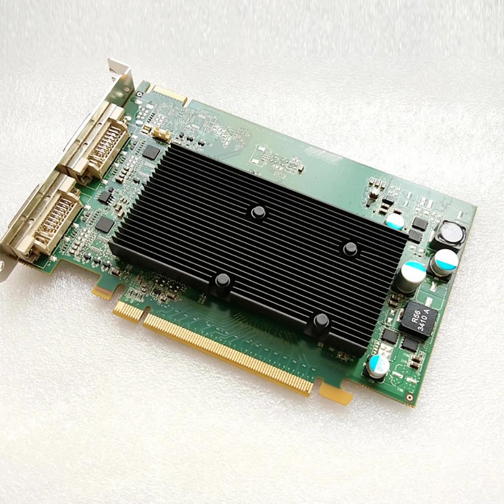 Matrox 듀얼스크린 그래픽 카드 M9120 PCIe x16 DVIM9120-E512F