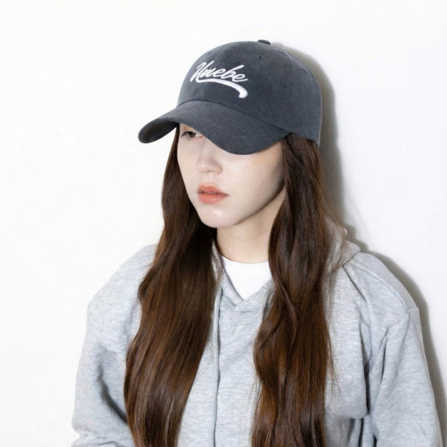 유미비 피그먼트 대두모자 얼굴작아보이는 빅사이즈 깊은 볼캡 캡모자