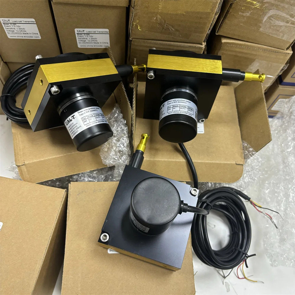 CALT 0-5V 출력 2000mm 범위 드로우 와이어 변위 인코더 위치 센서 전위차계 CWP-S2000V1