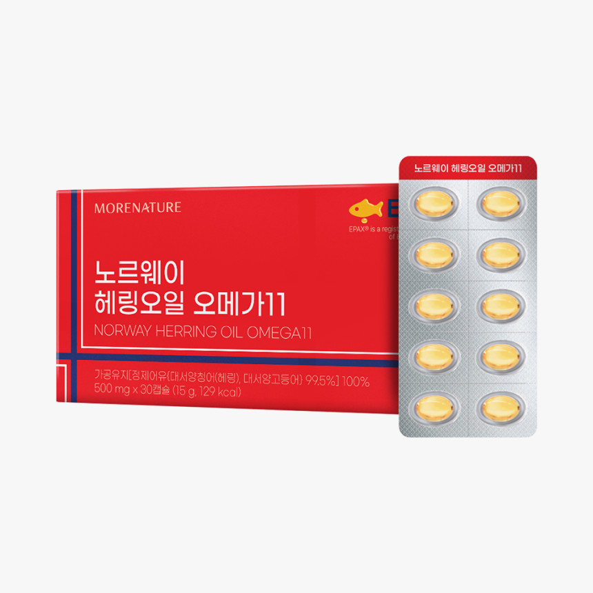 모어네이처 노르웨이 헤링오일 오메가11