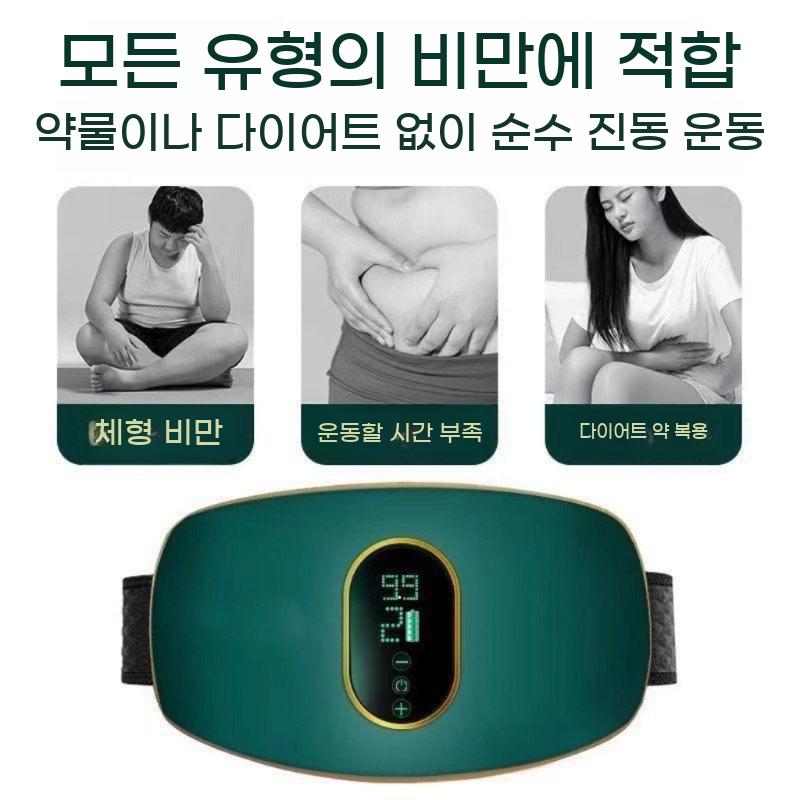 장운동기구 진동 마사지 뱃살 배 덜덜이 헬스 근육 지방 허리 벨트 복부 - 상세 이미지 3
