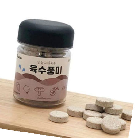 상세설명참조 조미료 만능 육수 5가지 해물 야채 국물 고체