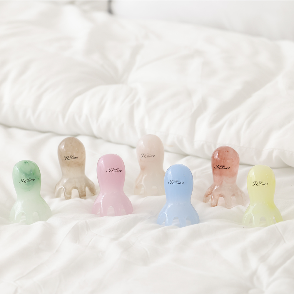 두피 마사지기 제이끌레르 문어 괄사 바디 림프 관리 마사지기 추천