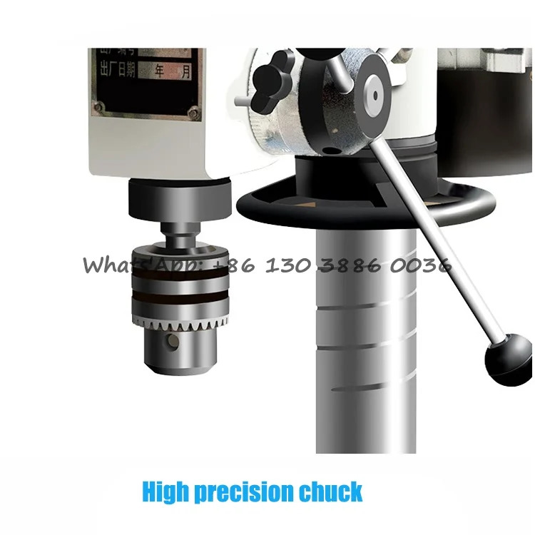 앵글 스틸수동 벤치 드릴 프레스 미세 가공 밀링 드릴링 머신5 단 16mm 220V 380V 550W