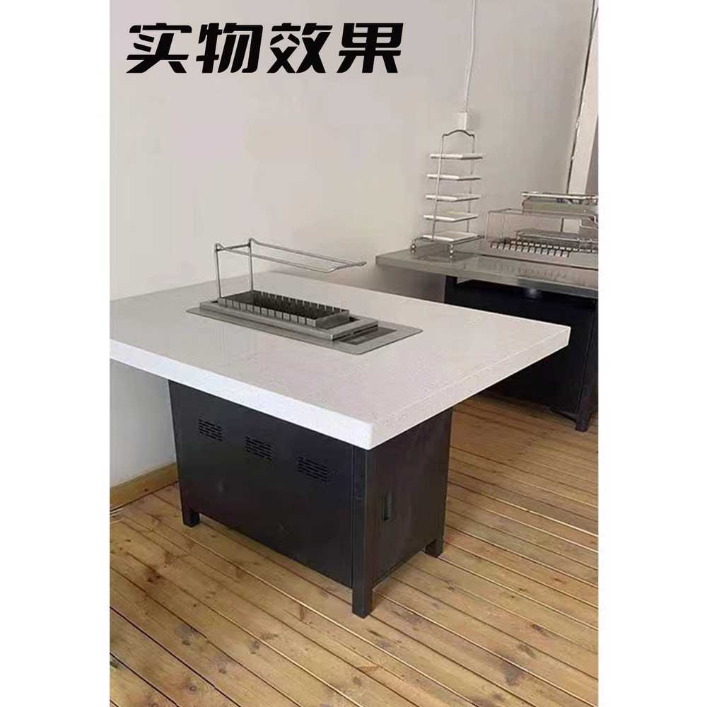 양꼬치 기계 회전식 케밥 자동 용 전기 업소용 오븐 머신 10개 이미지 6