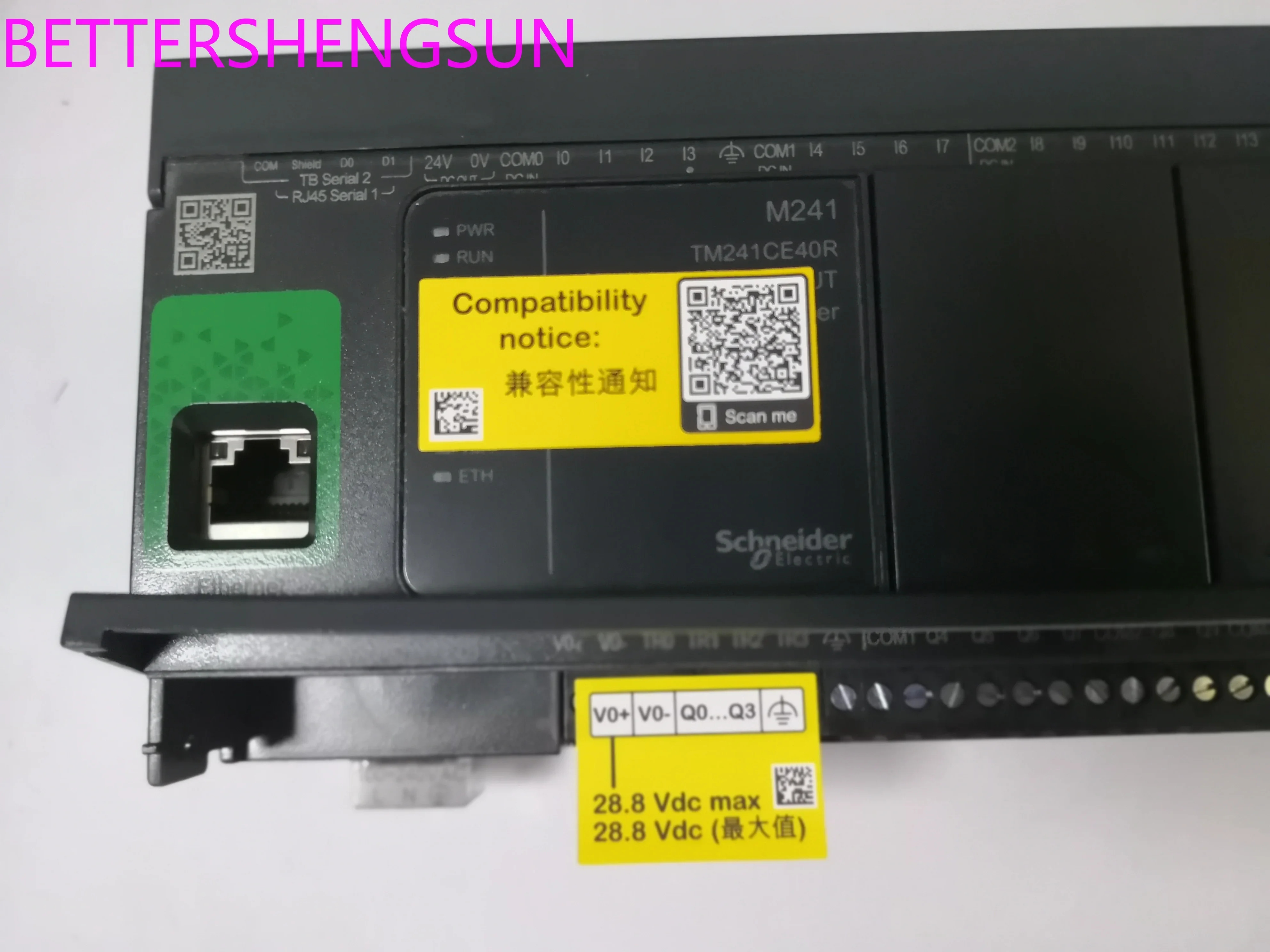 PLC 프로그래밍 컨트롤러 24 포인트 Io 출력 오리지널 Tm24124t