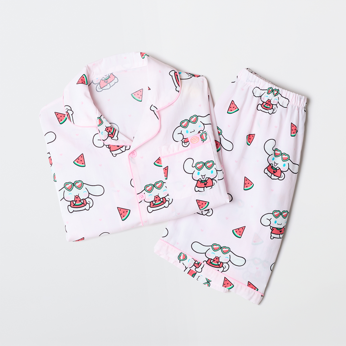 [당일출고][산리오캐릭터즈] 스파오키즈 반팔 파자마 잠옷 SPPPG25KU1 제품 이미지