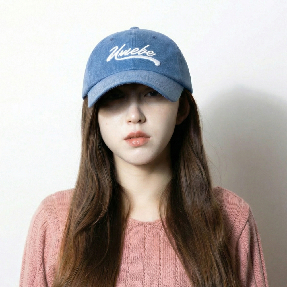 유미비 피그먼트 대두모자 얼굴작아보이는 빅사이즈 깊은 볼캡 캡모자 상품 이미지