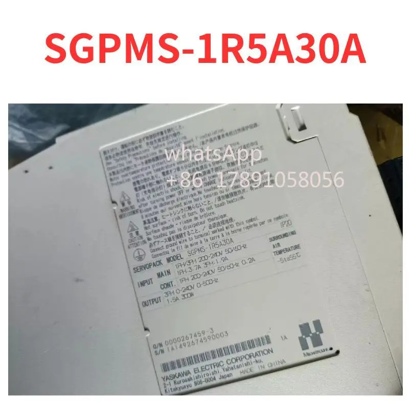 SGPMS-1R5A30A 서보 드라이버 리퍼 완료