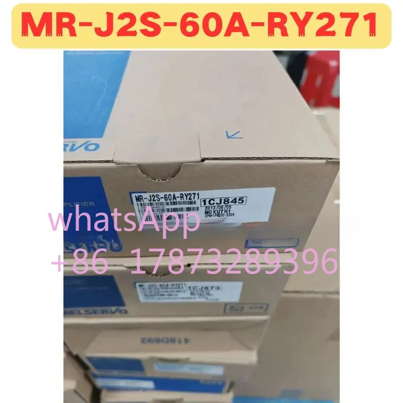 오리지널 MR-J2S-60A-RY271 MR J2S 60A RY271 서보 드라이브