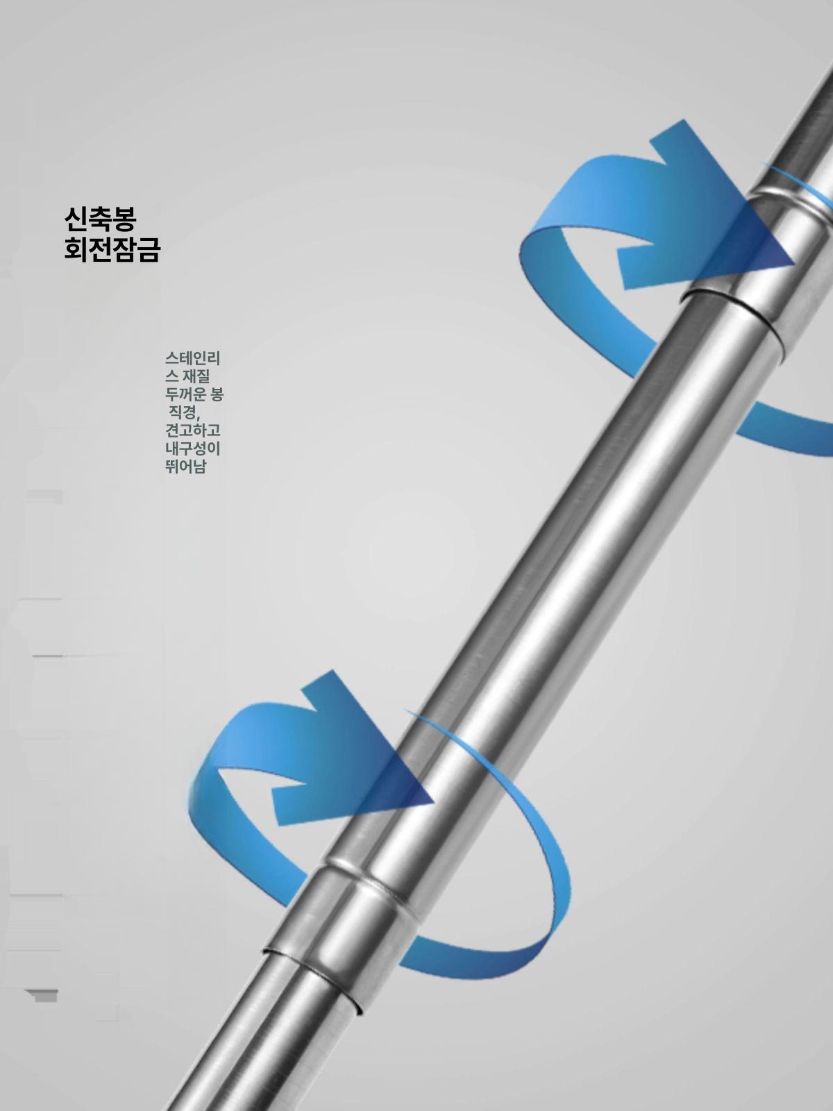 스테인리스 삼각대 2.8미터 브래킷 램프 스탠드 조명 2m x 3.3m 스테인리스 스틸 배경 세트 - 상세 이미지 4