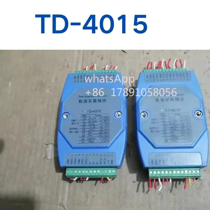 리퍼 데이터 수집 모듈 TD-4015는 되었습니다.