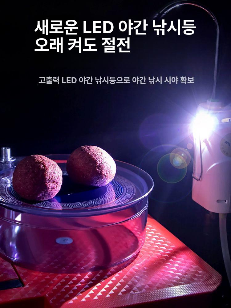 물펌프 두레박 기포기 낚시용 기포발생기 워터펌프 갯바위 블루 3m호스 수중 펌프 조명 산소 공급 - 상세 이미지 3