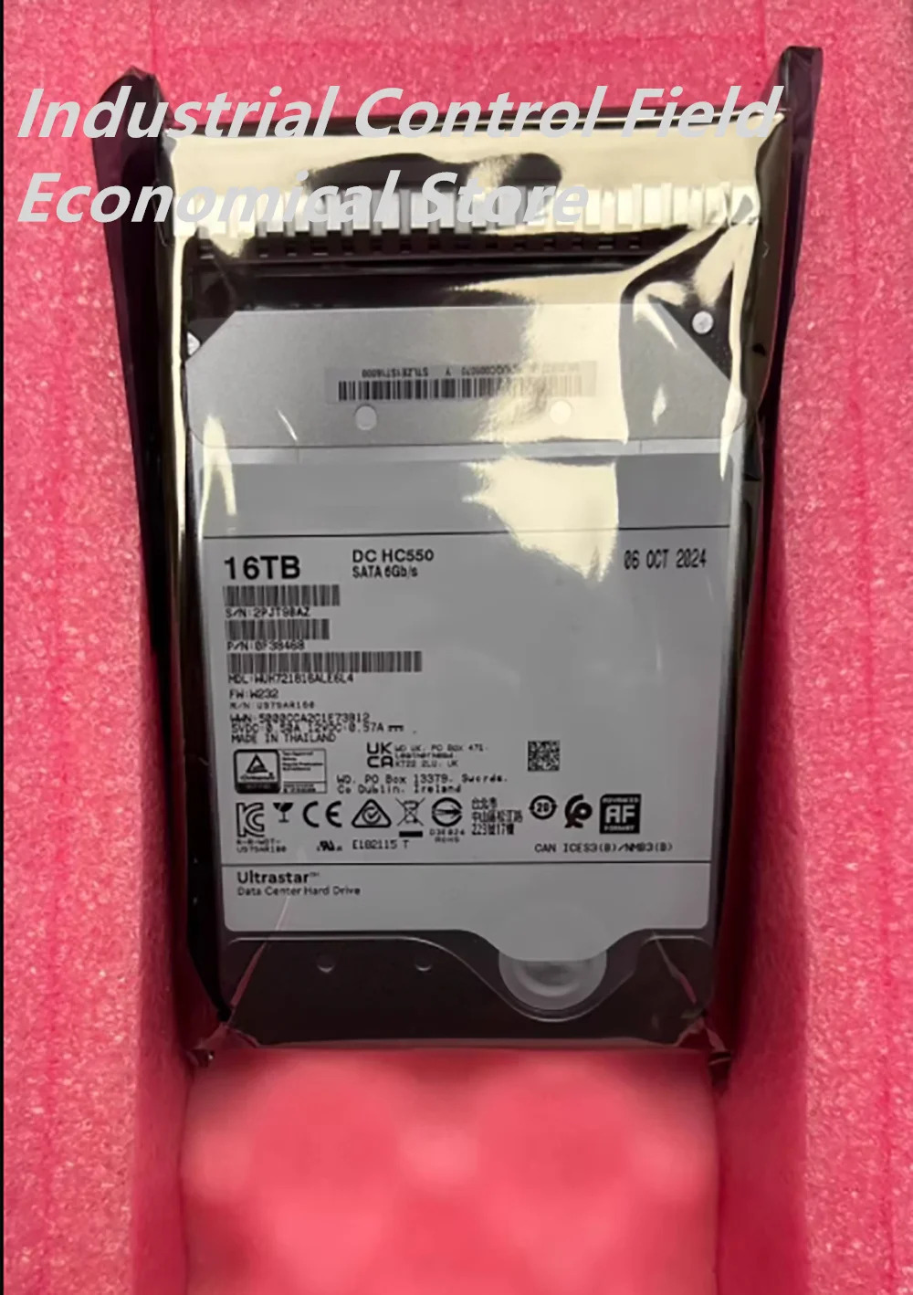 화웨이호환 16TB SATA 하드 02314LJR WUH721816 ALE6L4