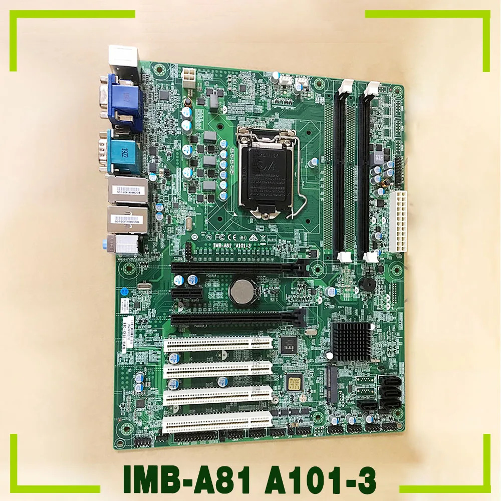 산업제어 마더보드는 어드밴텍 EBC-GF81 EBC-GF81-00A1EI IMB-A81 A101-3대 H81 LGA1150을 지원