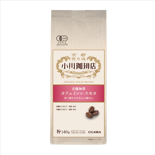 오가와커피 유기농커피 디카페인 모카 분말 140g