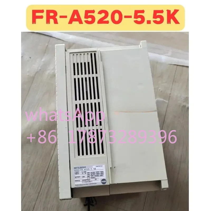 리퍼 주파수 변환기 FR-A520-5.5K FR A520 5.5K 정상 기능 완료 OK