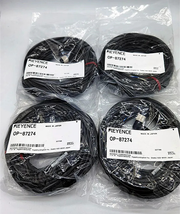 OP-87274 커넥터 케이블 M12 L자형 10m PVC 새 원본