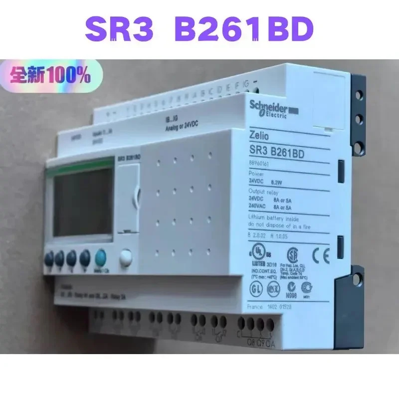 오리지널 SR3B261BD SR3 B261BD 프로그래밍 로직 컨트롤러