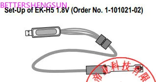 EK-H5 온도 센서 케이블 Dev 키트 SHTC1 SHTW1SHT3발 보드1.8V