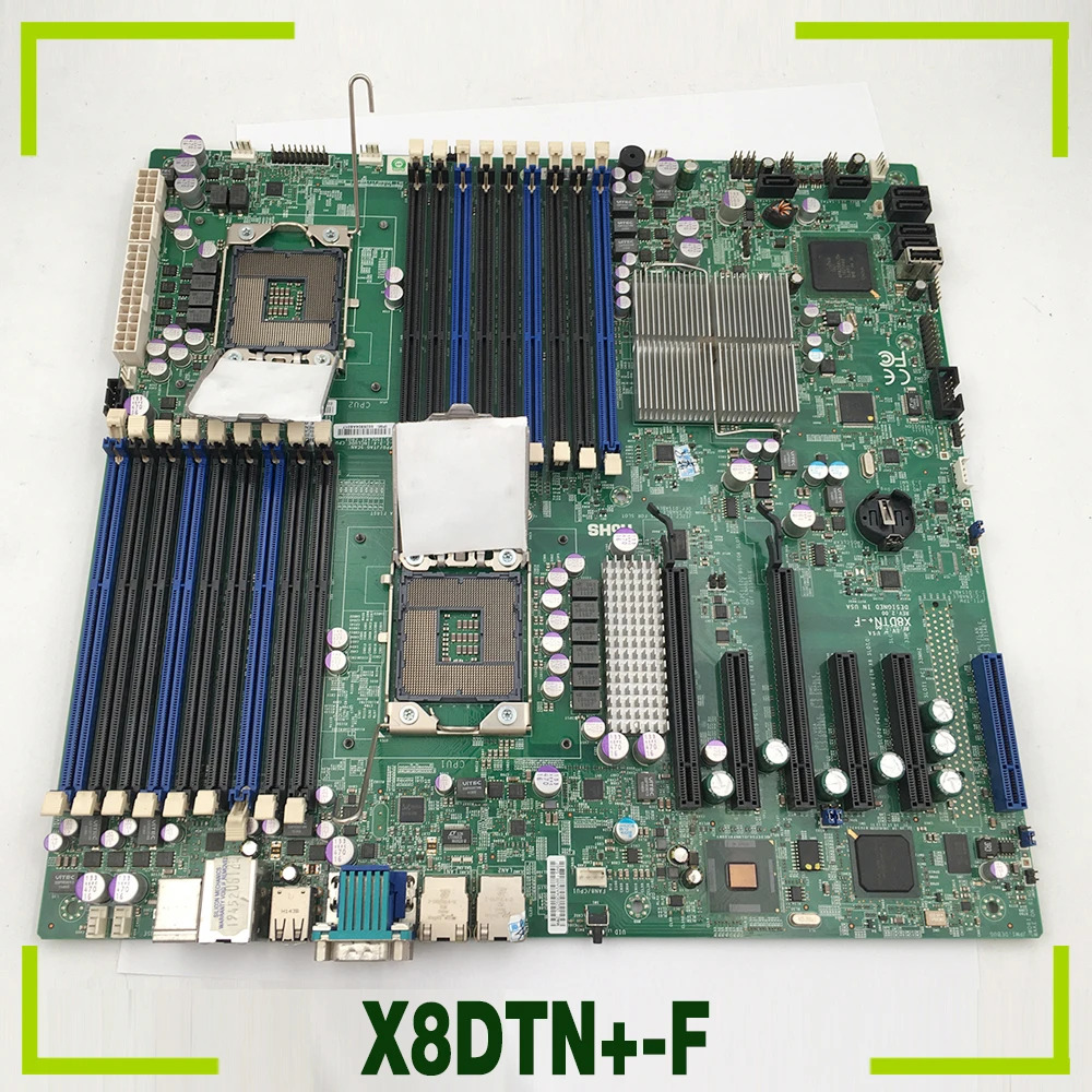 Supermicr 서버 마더보드 LGA 1366 X58 intel호환 Xeon 프로세서 5600/5500 시리즈 X8DTN-F 지원