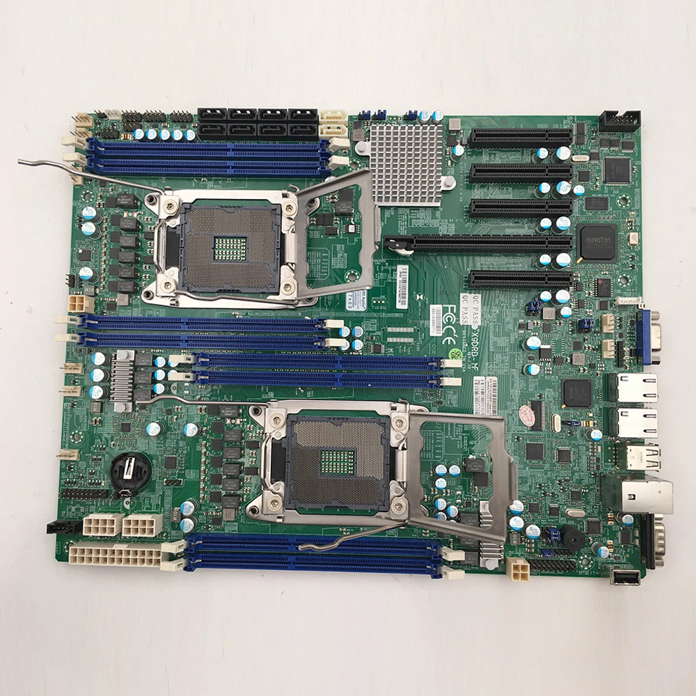 슈퍼마이크로 마더보드 DDR3 PCI-E 3.0 SATA3 LGA2011 제온 E5-2600 군X9DRD-iF