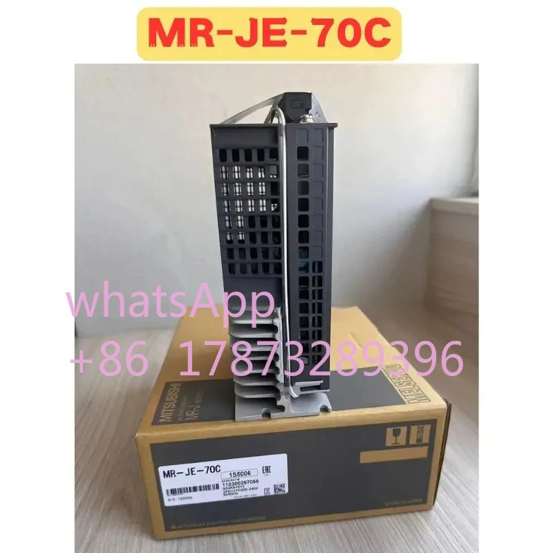 오리지널 MR-JE-70C MR JE 70C 서보 드라이브