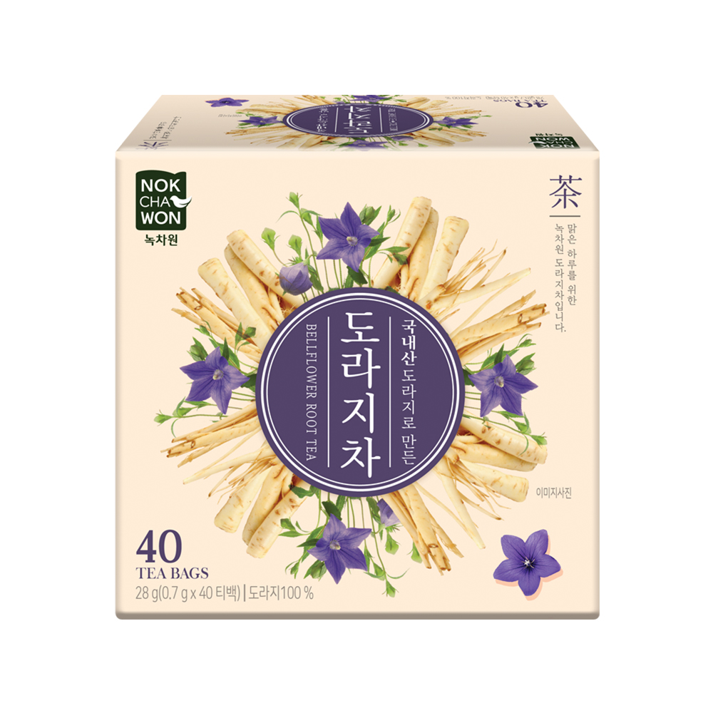 녹차원 도라지차 40티백 - 상품 이미지