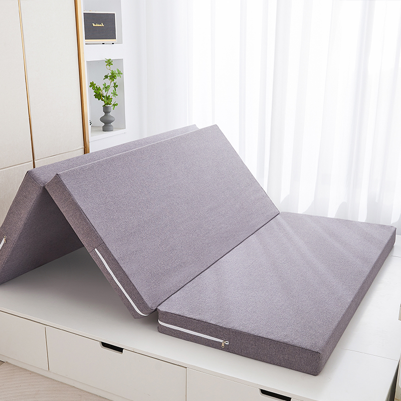 병원 침대 환자용 시트 가정용 수면 매트 접이식 토퍼 트랭퀼그레이 5cm 80 x 190cm - 상세 이미지 2
