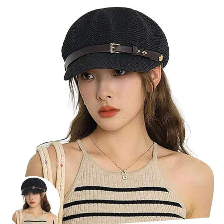 캐주얼 여자 메쉬 뉴스보이캡 데일리 신상 빵모자