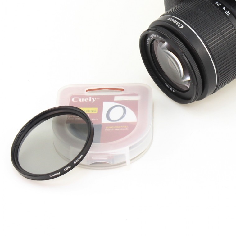 카메라 CPL 렌즈 편광 필터 67mm 빛 반사 차단 미러리스 DSLR - 상품 이미지
