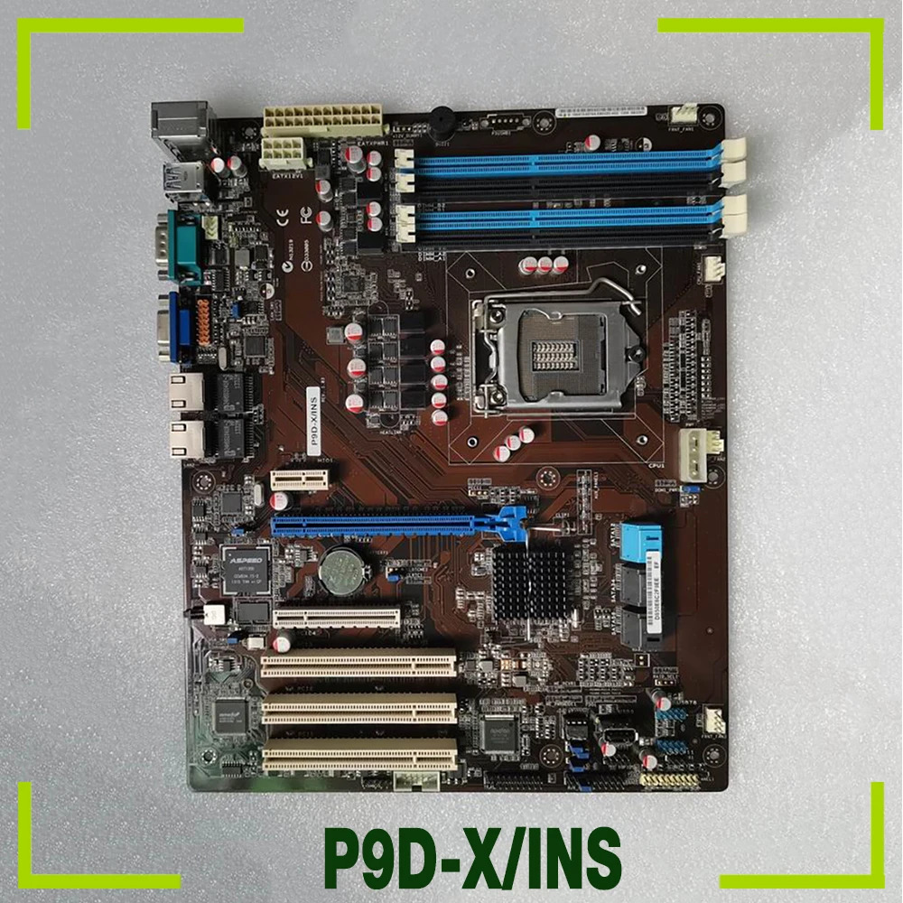 ASUS호환 1150 핀 단일 채널 서버 마더보드 C222 칩 P9D-X/