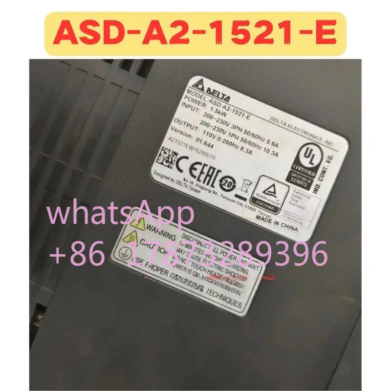 리퍼 서보 드라이브 ASD-A2-1521-E ASD A2 1521 E 정상 기능 완료 OK